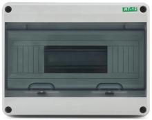 12 Pole IP65 Weatherproof Enclosure - HIGHLINE SDB12S-IP65