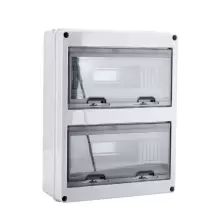 24 Pole IP65 Weatherproof Enclosure - HIGHLINE SDB24S-IP65