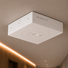 HIGHLINE Surface Mount D40 4W LED Emergency Light LifePO4 Lithium GEN2 - SP3002WH ON SPECIAL