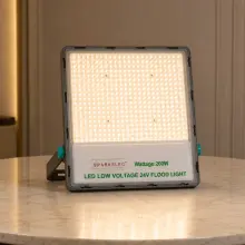 *24V* IP65 RATED LOW VOLTAGE 200w FLOOD LIGHT - SFL200W-24V