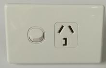 Highline Single GPO Power Point 32 AMP WHITE - SGPO1/32