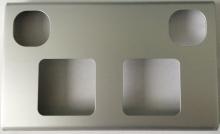 Highline Double Power Point 10AMP Matt Silver Cover - SGPO2/SC
