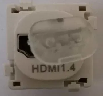 HDMI Insert for Clipsal, QCE, Connected, Highline Plates - HIGHLINE SHDMI