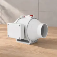 100mm In Line Fan - HIGHLINE SIL100