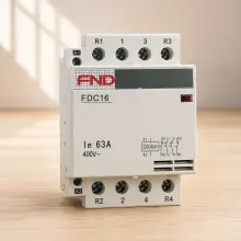 4 Pole 63amp Modular Contactor 240v Coil - 1x Normally Open &amp; 3x Normally Closed