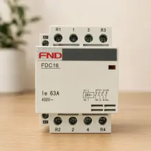 4 Pole 63amp Modular Contactor 24v Coil - 2x Normally Open &amp; 2x Normally Closed