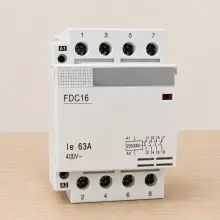 4 Pole 63amp Modular Contactor 240v Coil - 4x Normally Open