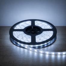 24v DC 14.4w Per Metre 5050SMD CHIP FLEXIBLE LED STRIP 4000K COOL WHITE (Non Weatherproof) - 5m Roll