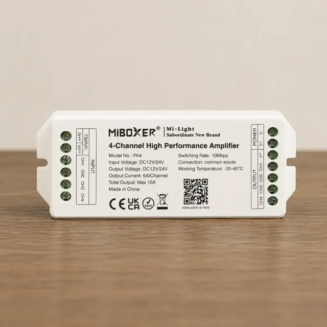 RGBW Amplifier Booster 360w - SP-RGBW-AMP-320W