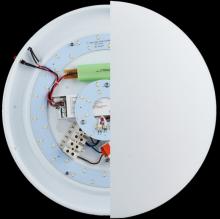 30w LED Emergency Oyster Fitting  3000K WARM WHITE - HIGHLINE SP1001/WW/EM