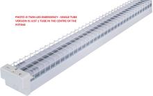 4 FOOT - 1 x 18w Wireguard LED Emergency Batten With Microwave Sensor - SP120WG-EM/SEN