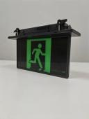 HIGHLINE RECESSED MOUNT SLIMLINE Exit Sign *BLACK* - SP2002BK