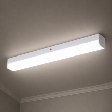 40w 4 FOOT SLIM DIFFUSED BATTEN TRI-COLOUR 80mm WIDE With Microwave Sensor - HIGHLINE SP220SLIM-80/SEN