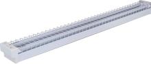 2 FOOT - 2 x 9w DIFFUSED LED Emergency Batten With Microwave Sensor - SP210PS-EM/SEN