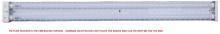 4 FOOT LED WIREGUARD BATTEN 2 x 20w LED TUBES  - SP220WG