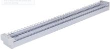 4 FOOT - 2 x 18w WIREGUARD LED Emergency Batten With Microwave Sensor - SP220WGEM/SEN
