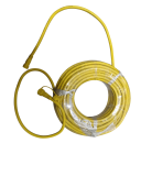 30Metre Male to Female Moulded 4mm² Leads, Yellow For Highline 24v Battens - SP24V-MF-30M