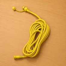 7 Metre Male to Female Moulded 2.5mm² Leads, Yellow For Highline 24v Battens - SP24V-MF-7M