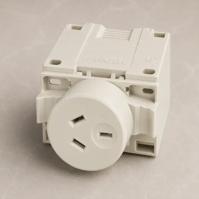 Quick Connecting Surface Socket 10amp - HIGHLINE SPB3 (GENERATION 5)
