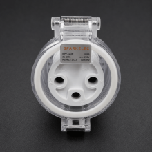 Highline 3 Pin 20amp ROUND Female Extension Socket IP66 - Single Phase - Impact And Chemical Resistant