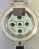 Highline 5 Pin 32amp Female Extension Socket IP66 - Three Phase - Impact And Chemical Resistant