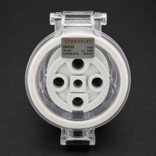 Highline 5 Pin 32amp Female Extension Socket IP66 - Three Phase - Impact And Chemical Resistant