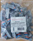 Highline 2 Pin - Dual Splice Connectors - 50 Pack - SSC2/2