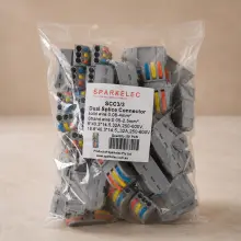 Highline 3 Pin - Dual Splice Connectors - 50 Pack - SSC3/3