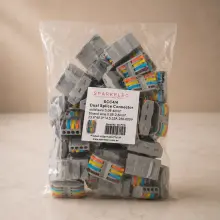 Highline 4 Pin - Dual Splice Connectors - 50 Pack - SSC4/4