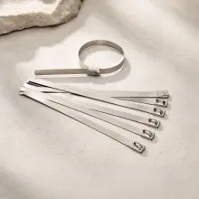520mm x 4.6mm 316 Stainless Steel Cable Ties 100 PACK - SCTSS520/100