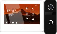 7" 4 WIRE - SURFACE CAMERA Touch+Wifi+Ethernet VIDEO INTERCOM KIT (HIGH DEF) White - HIGHLINE SVI002HDWH