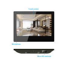8" Additional Monitor ONLY FOR SVI003HD IP Video Intercom Kit BLACK - HIGHLINE SVM003BK