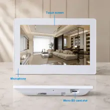 8" IP Video Intercom Kit White (HD High Def) WHITE - HIGHLINE SVI003HDWH