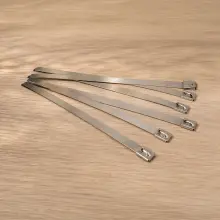 150mm x 4.6mm 316 Stainless Steel Cable Ties 100 PACK - SCTSS150/100