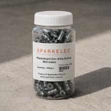 Plasterboard Zinc Anchors x100 in a JAR - HIGHLINE WM1