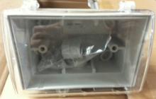 Weatherproof Double Powerpoint/Switch Enclosure IP54 - Highline
